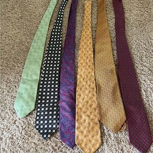 Men's Assorted Patterned Ties Set
